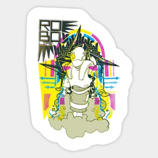 Robot Sticker